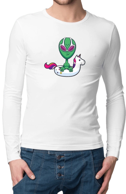 Инопланетянин Плавает В Кругу