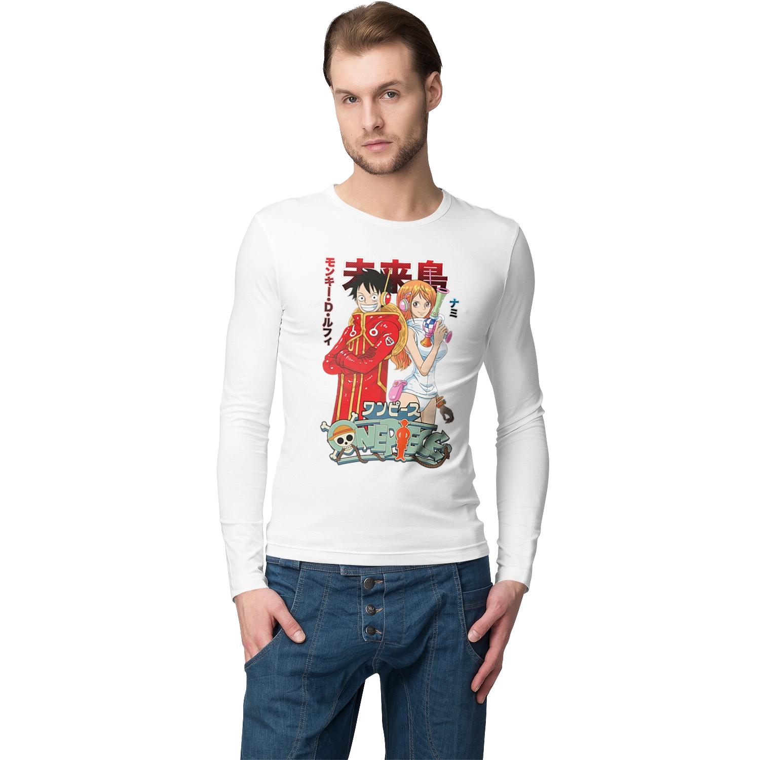 One Piece Nami and Luffy