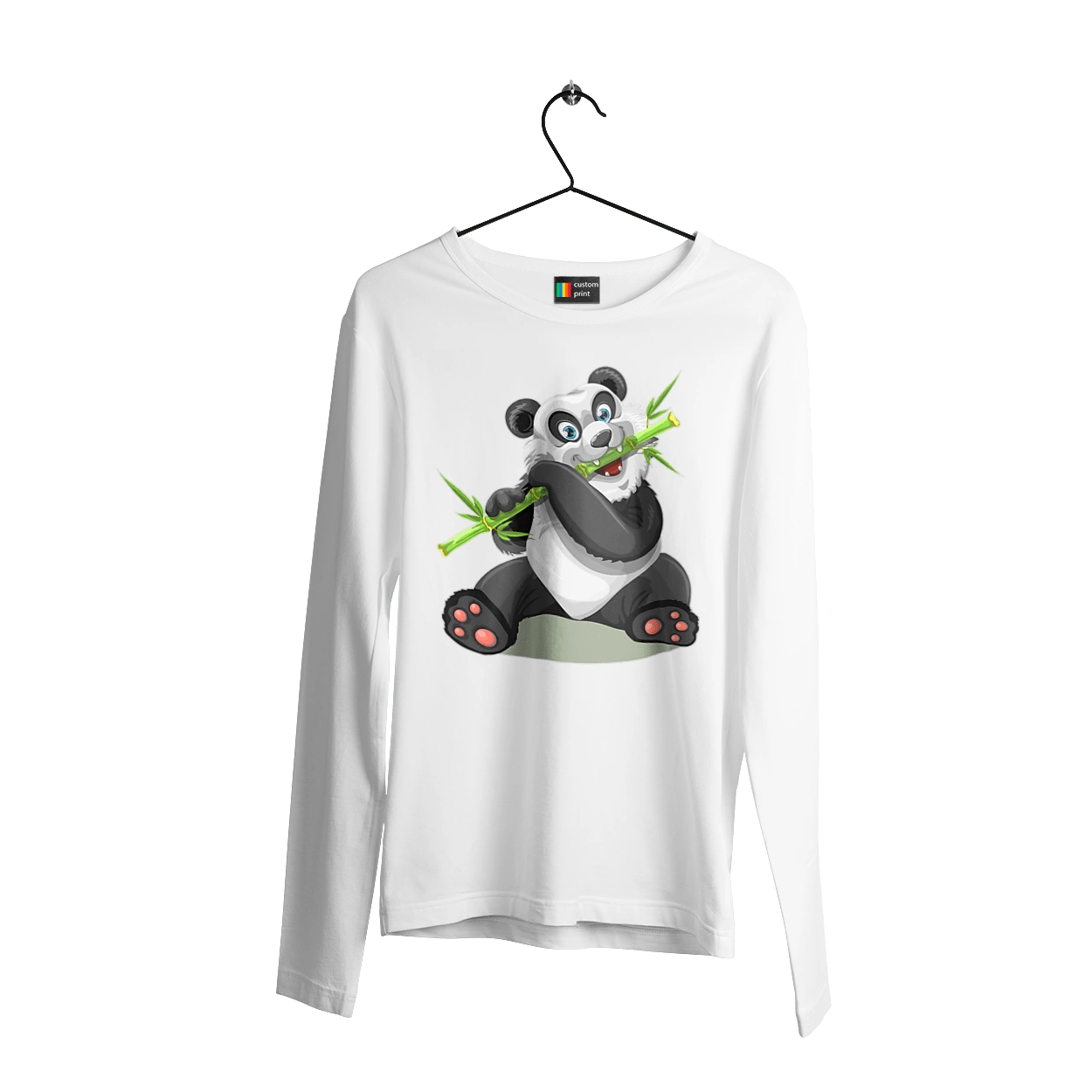Панда Їсть Бамбук