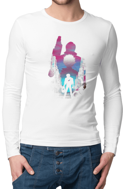 Men's longsleeve with prints Akira. Akira, anime, cyberpunk, manga, shotaro kaneda, tetsuo shima. 2070702