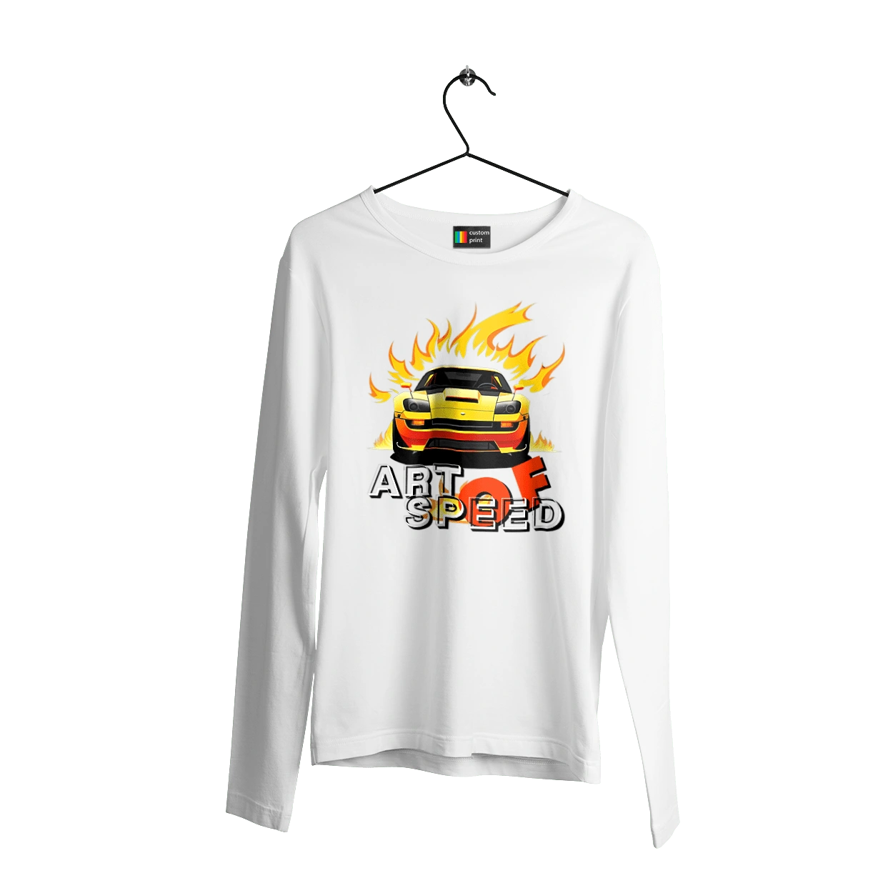 Машина в огне