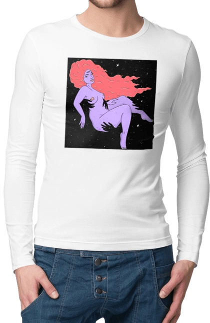 Purple Girl In Black Dire