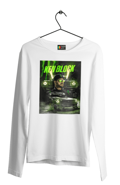 Men`s longsleeve with prints Ken Block. Ken block. 2070702