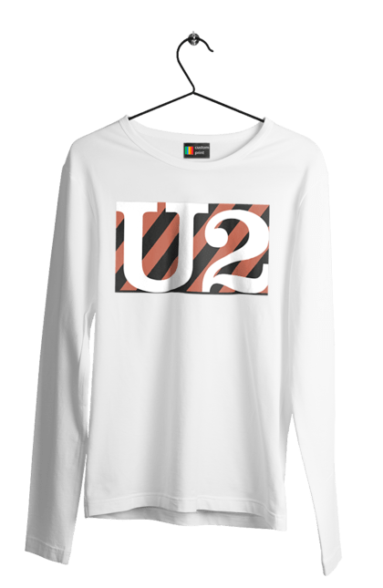 Men's longsleeve with prints Group U2. Alternative rock, dance rock, group, music, post-punk, rock, soft rock, tour. 2070702