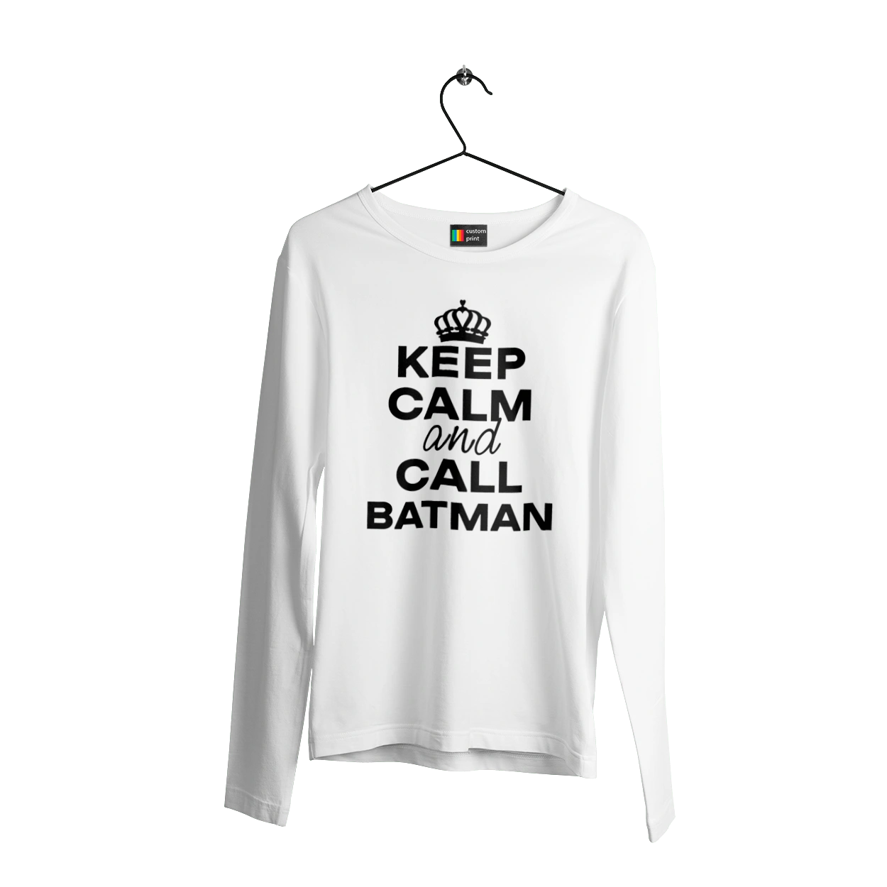 Keep Calm and Call Batman черная