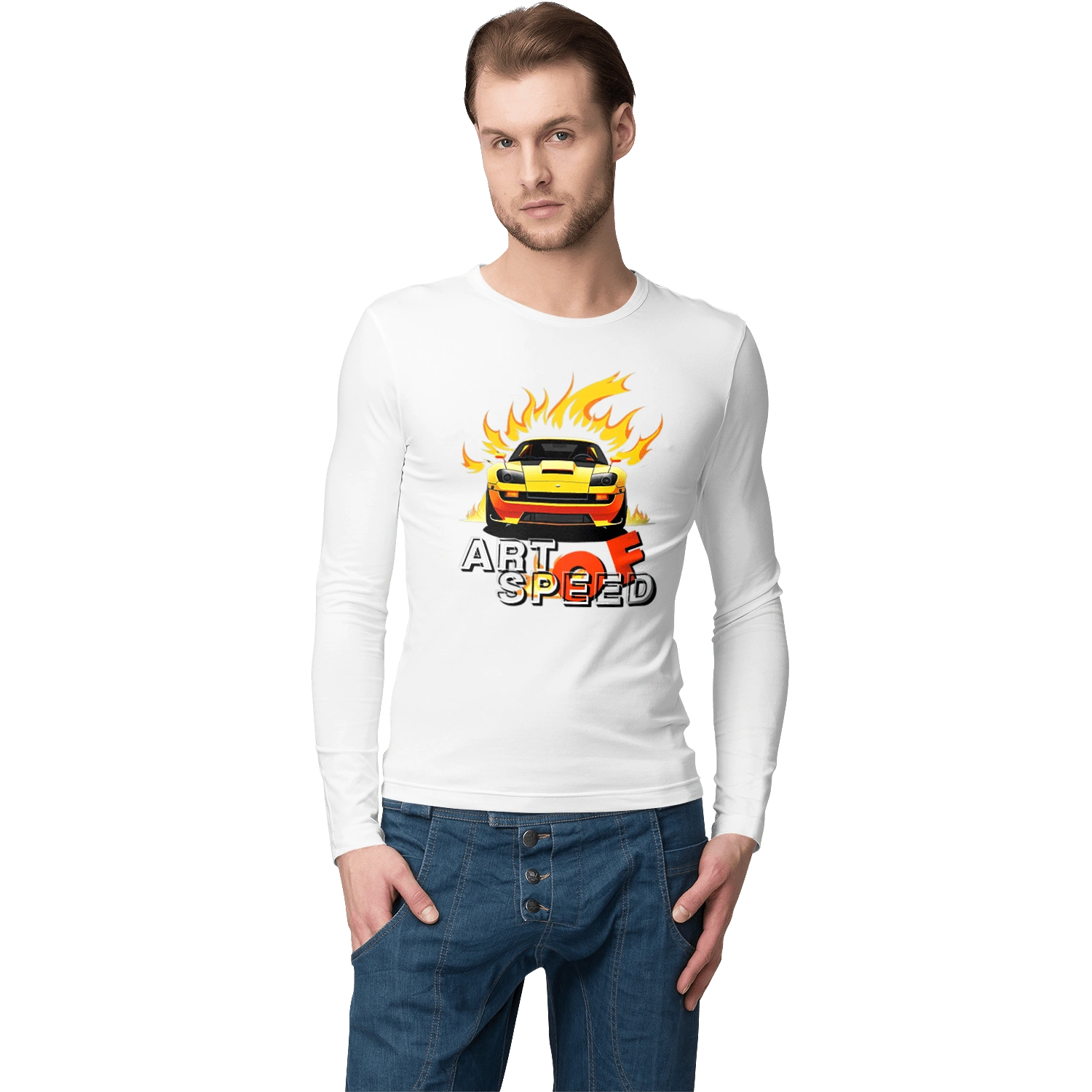 Машина в огне