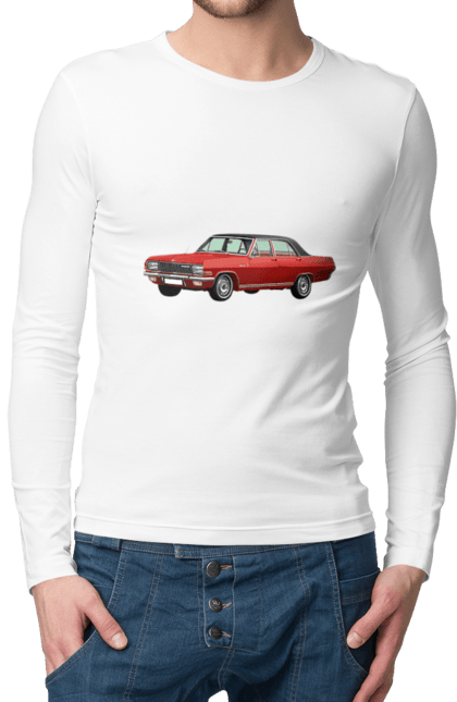 Men`s longsleeve with prints Auto.3. Auto, old car, photo, professional photo. 2070702