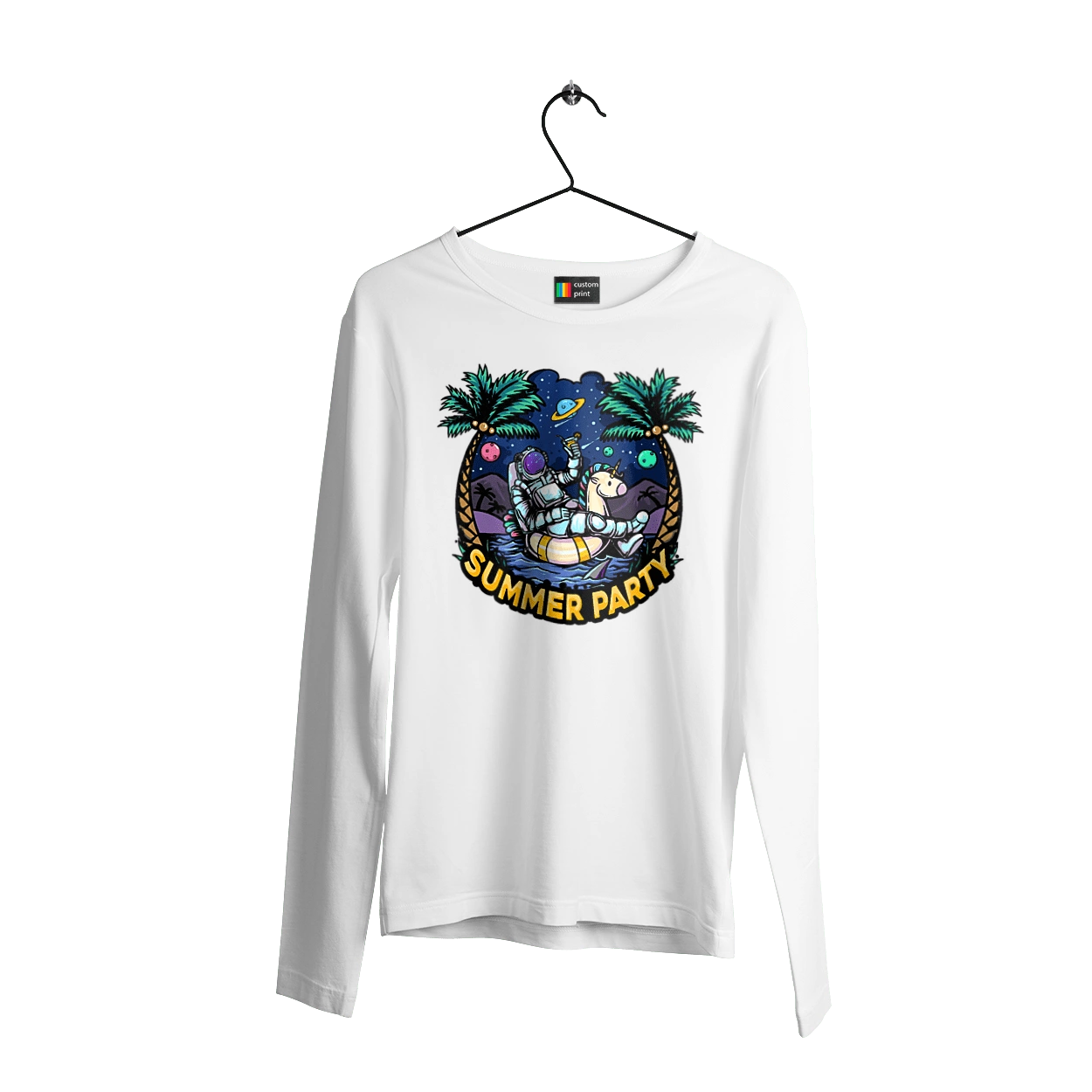 Summer Party With Astronaut