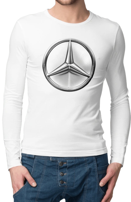 Mercedes Benz Logo Metallic