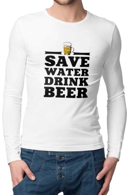 Береги воду, пей пиво (черная)