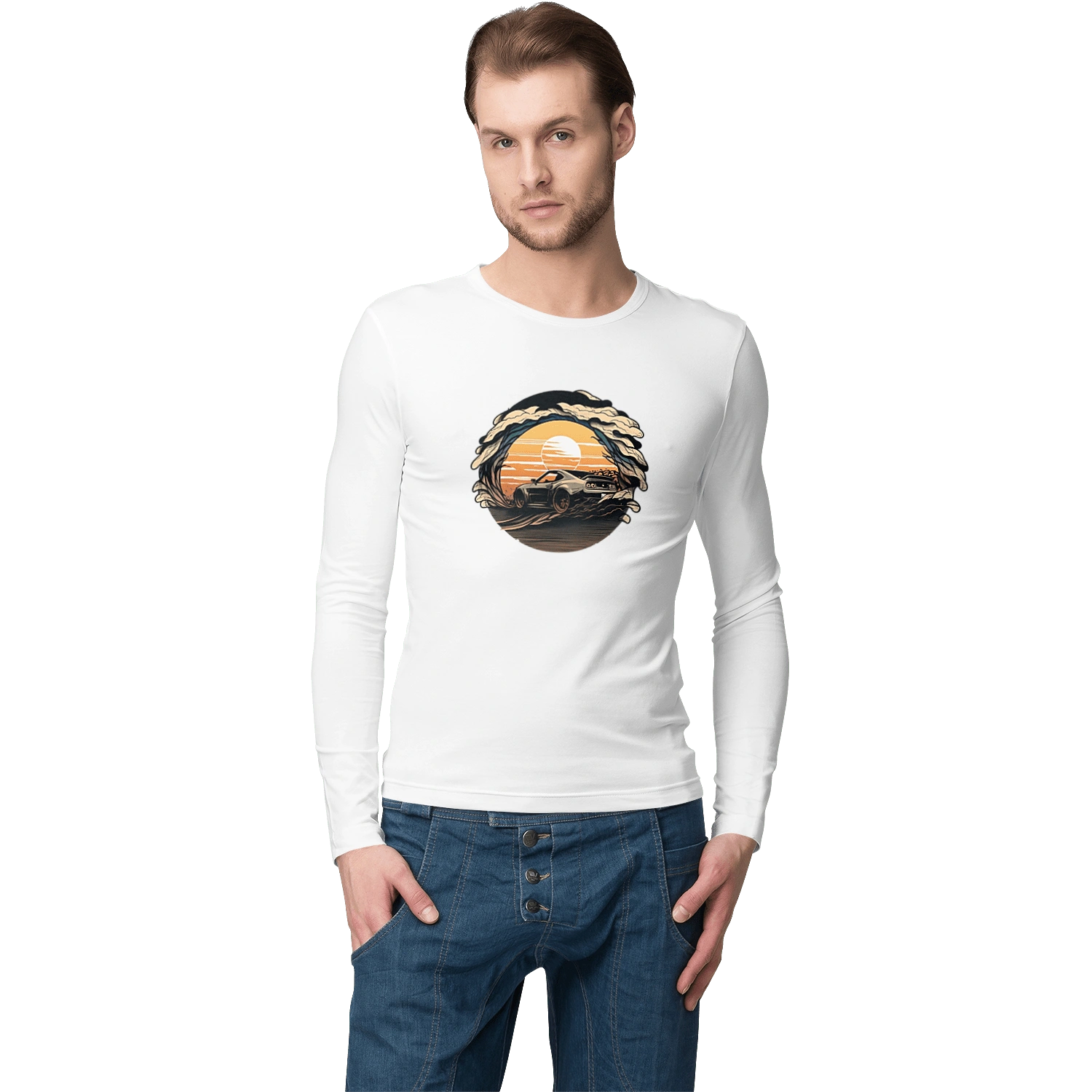 Додж на закате