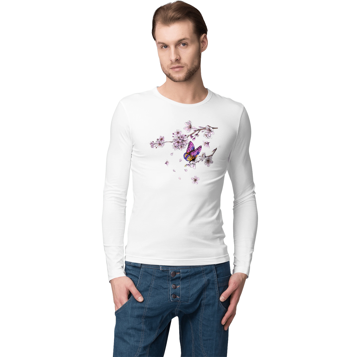 Butterfly And Sakura