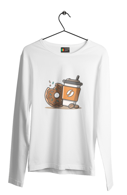 Чоловічий лонгслів з принтом "Їжа програміста". Angular, c, css, html, it, javascript, jquery, php, python, react, svelt, vue, айтишник, айті, гумор, код, кодувати, прогер, програміст, програмісти, ти ж, ти ж програміст, тиж програміст. 2070702