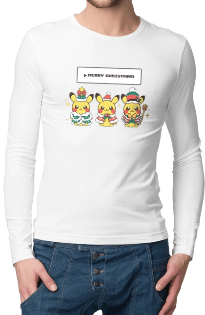 Пикачу Счастливого Рождества