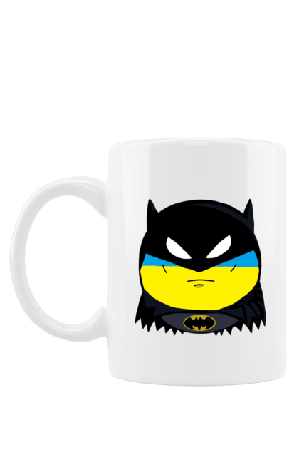 Чашка з принтом "Бетмен". Henry, nft, patriot, ukracircle, ukraine, бетмен. CustomPrint.market