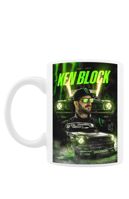 Mug with prints Ken Block. Ken block. 2070702
