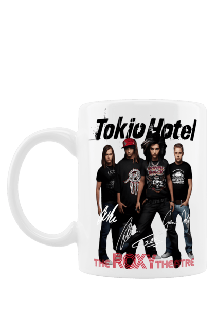 Чашка з принтом "Tokio Hotel". Tokio hotel, альтернативний рок, група, електронік рок, музика, пауер піп, піп, поп рок, рок. 2070702