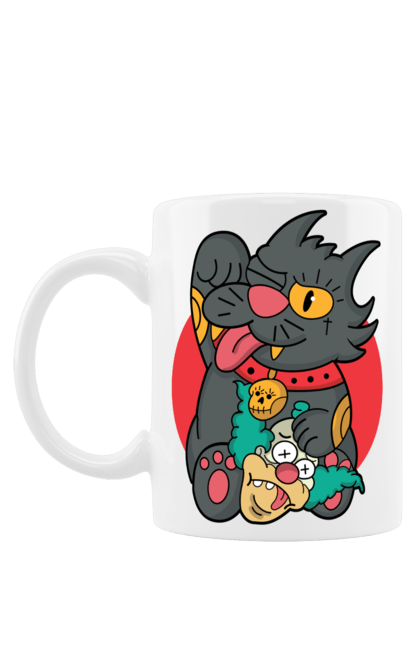 Mug with prints The Simpsons Krusty the Clown. Clown, krusty, krusty the clown, simpsons. 2070702