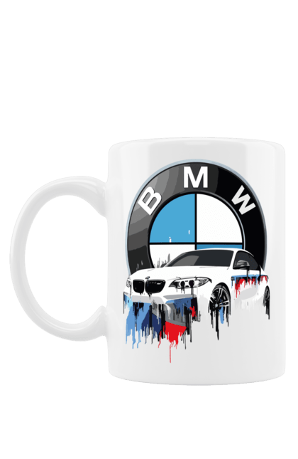 Чашка з принтом "BMW". Bmw, авто, бмв, бмв фан, фанклуб. 2070702