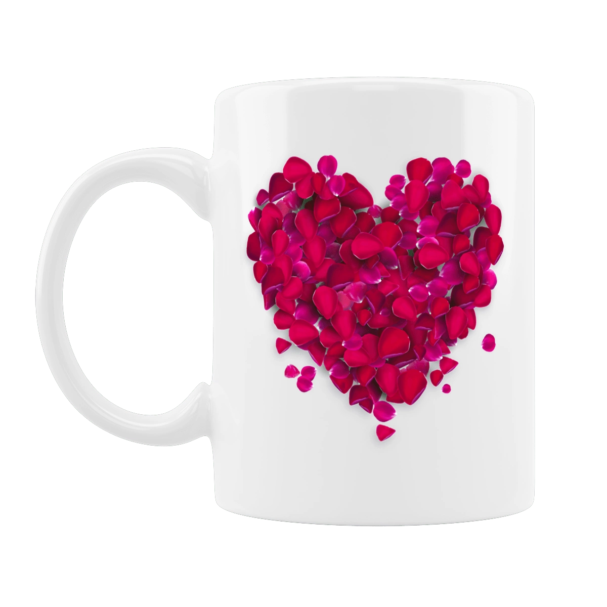 Heart From Rose Petals