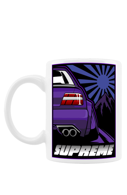 Чашка с принтом Автомобиль JDM. Jdm, supreme, автомобиль, машина, япония. 2070702