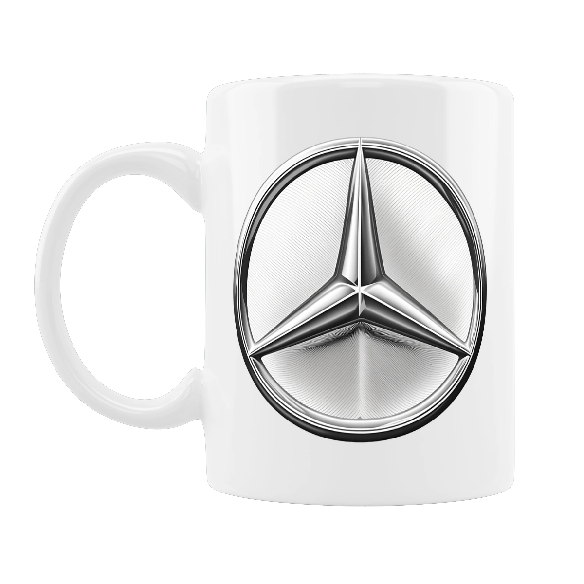 Mercedes Benz Logo Metallic
