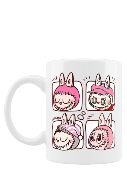 Чашка з принтом "Labubu". Labubu, weird cute, іграшки, лабубу. 2070702