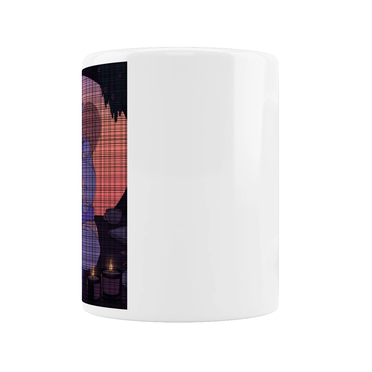 Purple Girls Hugging