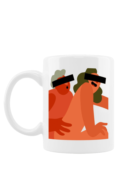 Чашка с принтом Любовь и скрытая камера. Prikol, smex, дружба, жвачка, любов, мир, нас не узнают, секс, скрытая камера, юмор. 2070702