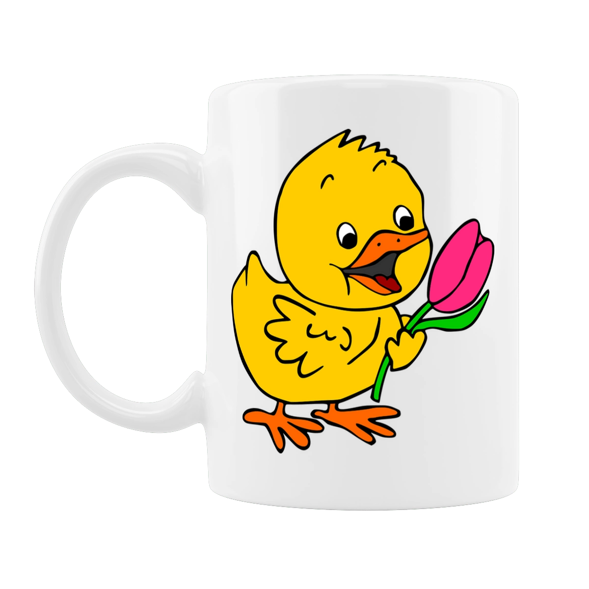 Chicken With A Tulip