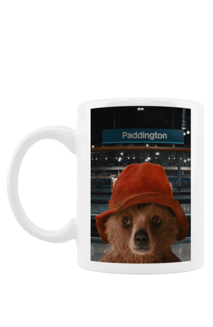 Чашка з принтом "Паддінгтон". Animation, bear, cartoon, film, teddy bear. futbolka.stylus.ua