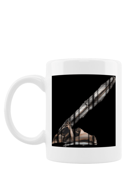 Чашка з принтом "Великий Патрон". Дівчина, куля, патрон. 2070702