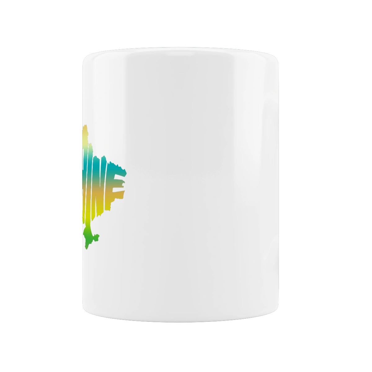 Україна силует кольоровий