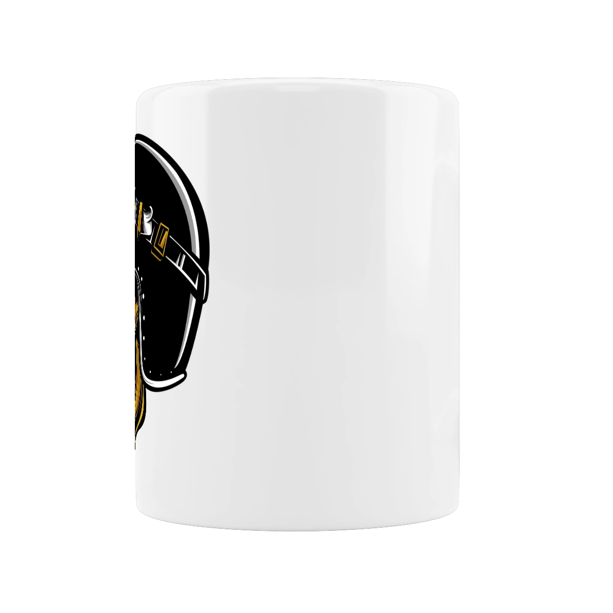 Череп в мотошлеме