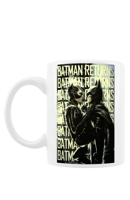 Чашка з принтом "Бетмен". Detective comics, бетмен, екшн, комикс, супергерои. CustomPrint.market
