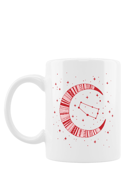 Mug with prints Gemini. Constellation, gemini, horoscope, sign, twins, zodiac, zodiac sign. 2070702