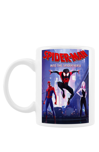 Чашка з принтом "Людина павук". Avengers, comics, film, marvel, sony, spiderman, superhero. CustomPrint.market