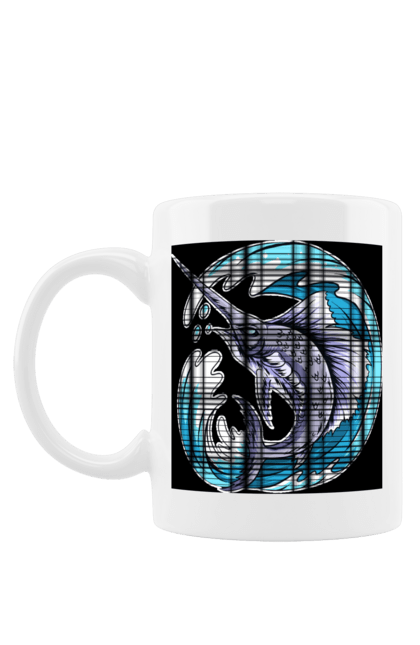 Чашка з принтом "Риба Меч І Хвиля". Риба меч, хвиля. 2070702