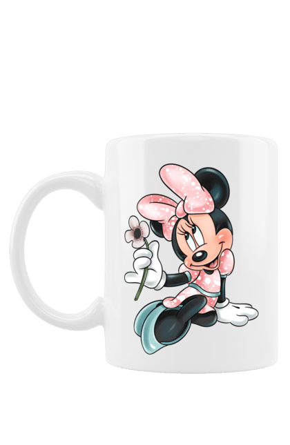 Чашка з принтом "Мінні Маус". Mickey mouse, minnie mouse, дісней, міккі, міккі маус, мінні маус, мультфільм. 2070702