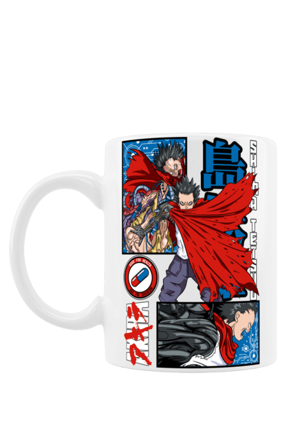 Mug with prints Akira Tetsuo Shima. Akira, anime, cyberpunk, manga, tetsuo shima. 2070702