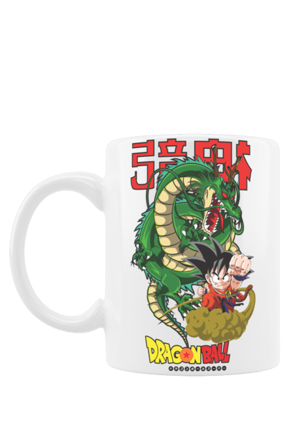 Чашка с принтом Жемчуг дракона Шенрон. Anime, dragon ball, manga, shenron, tv series, аниме, жемчуг дракона, манга, шенрон. 2070702