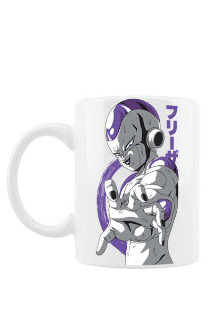 Чашка с принтом Жемчуг дракона Фриза. Anime, dragon ball, frieza, manga, tv series, аниме, жемчуг дракона, манга, фриза. 2070702