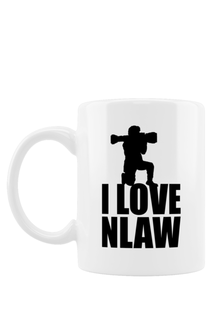 Чашка з принтом "Я люблю НЛАВ". Війна, патріотам, україна. aslan