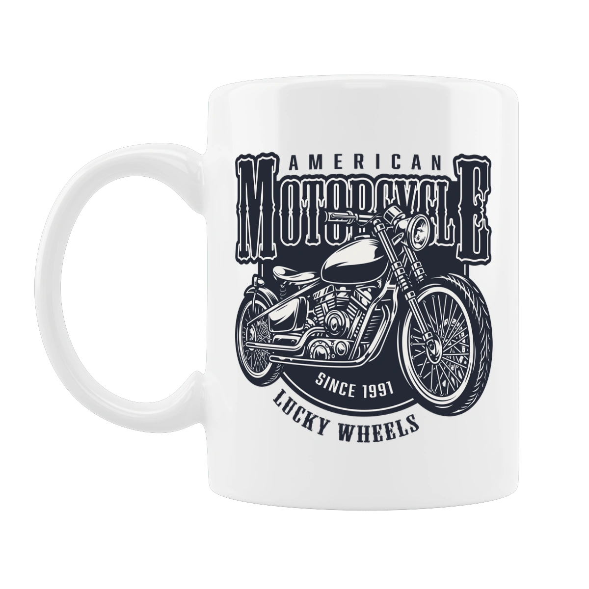 Крутой винтажный мотоцикл