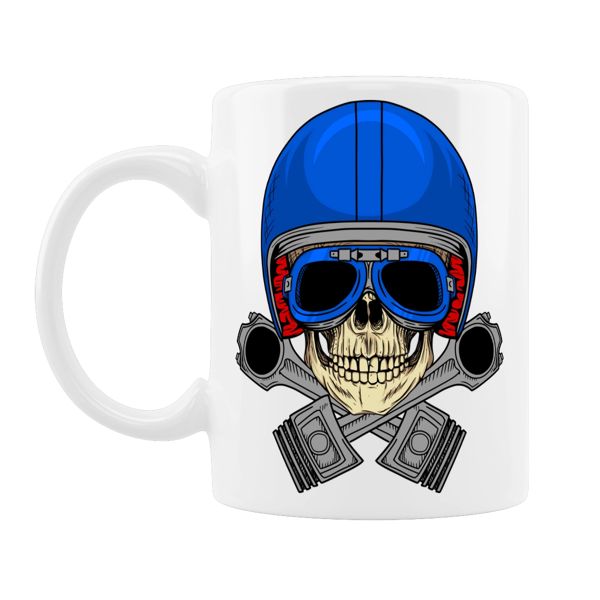 Skull motorist