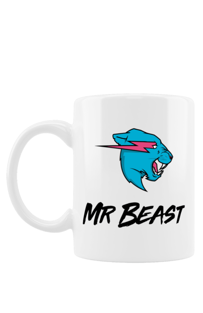 Чашка з принтом "Mr beast". Mr beast, mrbeast, блогер, блогеры, мистер бист, ютуб. futbolka.stylus.ua