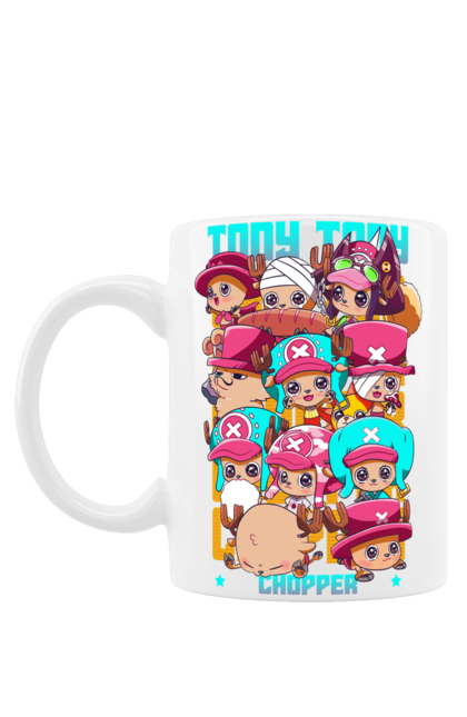 Mug with prints One Piece Tony Tony Chopper. Adventures, anime, fantasy, light novel, manga, one piece, tony tony chopper, tv series. 2070702