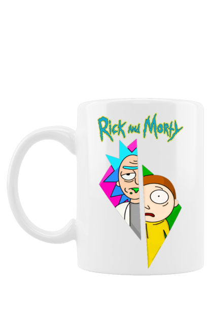 Чашка з принтом "Рік і Морті". Rick and morty, морти, рик, рик и морти, рік і морті. CustomPrint.market