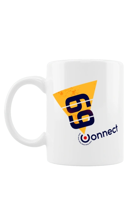 Чашка с принтом 69  есть контакт. Контакт, прикол, секс, шутка. 2070702