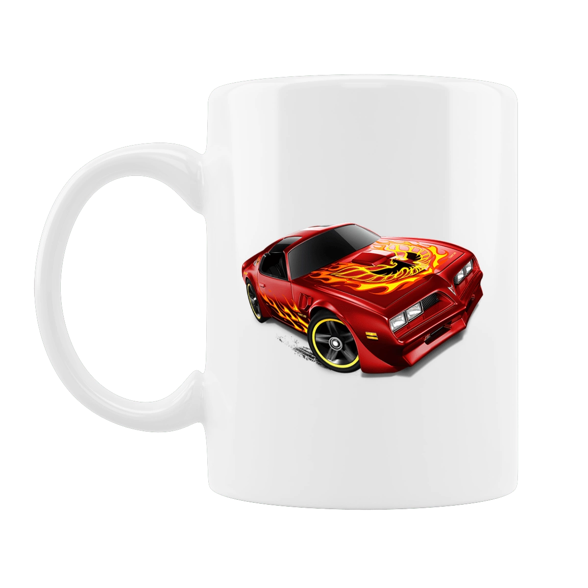 Машина червона, швидкісна